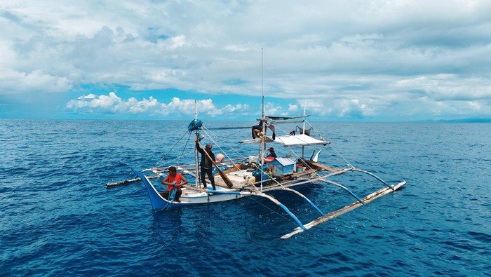KKP Tangkap Kapal Maling Ikan Asal Filipina di Laut Sulawesi