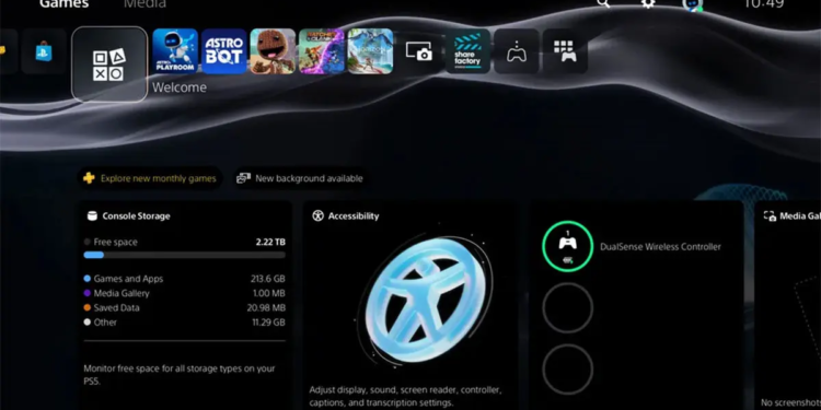 PS5 Kembali Tambahkan Tema PlayStation Classic