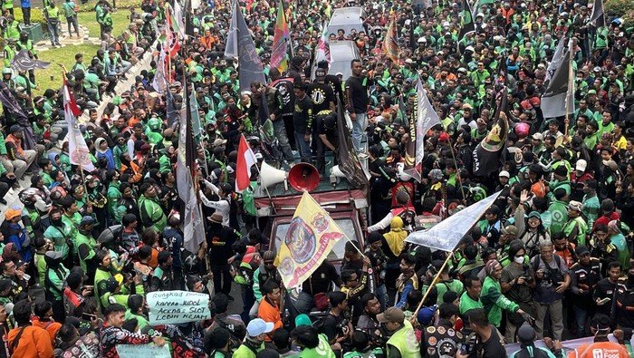 Demo Ojol 20 Mei Bisa Bikin Jalanan Jakarta ‘Lumpuh’, Asosiasi Minta Maaf
