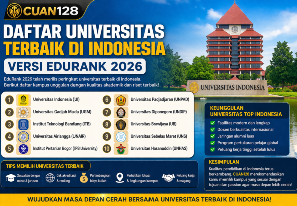 Daftar universitas terbaik di Indonesia